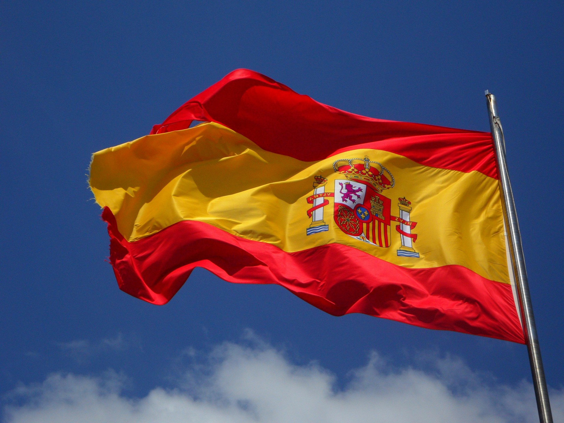 Op vakantie naar Spanje - Spaanse Vlag